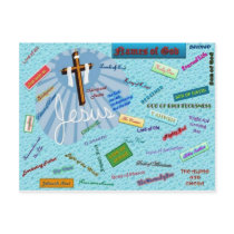 Names of God Post Card