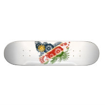 Namibia Flag Skate Boards