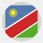 Namibia High quality Flag Stickers