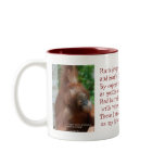 Naming My Favourite Things - orangutan mug