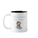 Nana and Papa's Monkey - Blue Tshirts and Gifts mugs