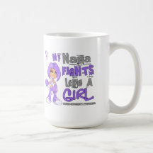 Nana Fights Like Girl H Lymphoma 42.9 Coffee Mugs