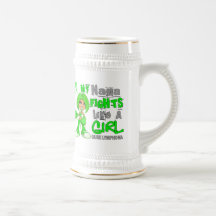 Nana Fights Like Girl Lymphoma 42.9.png Coffee Mugs