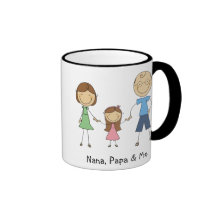 Nana Papa and Me Mug