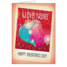 Nana Valentine Card