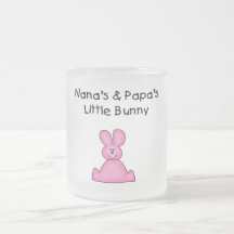 Nana's and Papa's Little Bunny T-shirts and Gifts Mug