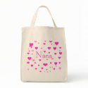 Nana's Hearts Tote Bag