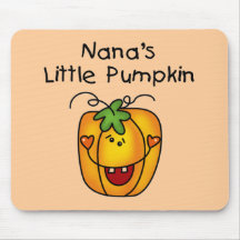 Nana's Little Pumpkin T-shirts and Gifts Mousepad