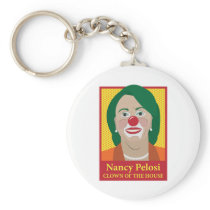 Nancy Pelosi is a Clown Key Chain