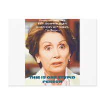NANCY PELOSI- ONE STUPID PERSON POST CARDS