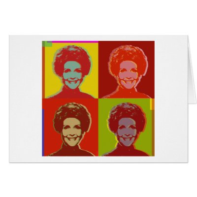 nancy Reagan Cards by minjean