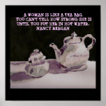 NANCY REAGAN QUOTE - POSTER posters