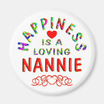 Nannie Happiness Fridge Magnets