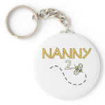 Nanny 2 Bee Keychains