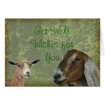 Nanny Goats All Occasion Card-customise as desired