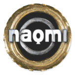 Naomi logo sticker