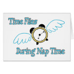 Nap Time Greeting Cards