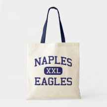 Naples - Eagles - High School - Naples Florida Canvas Bags