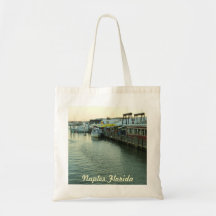 Naples Tin City Tote Bags