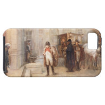 Napoleon after Waterloo (oil on canvas) iPhone 5 Cover