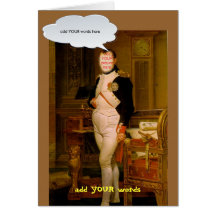 Napoleon Bonaparte faceinhole card