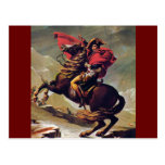 Napoleon Crossing the Saint Bernard Postcards