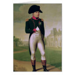 Napoleon I  in Front of the Chateau de Malmaison Card