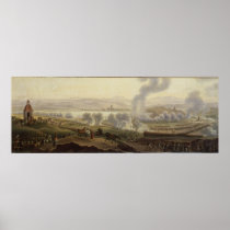 Napoleon I in Wagram in 1809 Poster