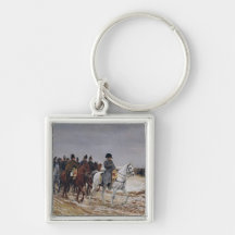 Napoleon  on Campaign in 1814, 1864 Key Chains