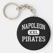 Napoleon - Pirates - High - Napoleon Michigan Key Chain