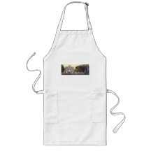"Napoleon's Carousel" Paris Watercolor Apron