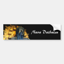 Nara Buddha / Nara Daibutsu Bumper Stickers