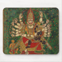 Narasimha Killing Hiranyakashipu On His Lap Mousepad