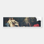 Narcissus And Echo By Poussin Nicolas Bumper Stickers