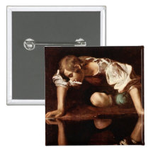 Narcissus by Caravaggio Pin