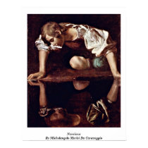 Narcissus By Michelangelo Merisi Da Caravaggio posters