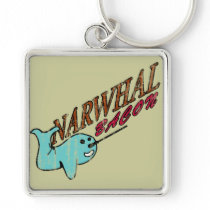 Narwhal Bacon Retro Logo
