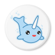 Narwhal Kawaii Magnet
