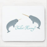 Narwhal Love mousepads