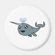 Narwhal! Refrigerator Magnets