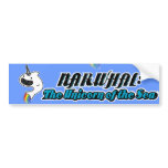 Narwhal:The Unicorn of the Sea bumper stickers