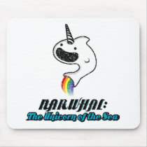 Narwhal:The Unicorn of the Sea Mouse Pads