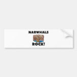 Narwhals Rock Bumper Sticker