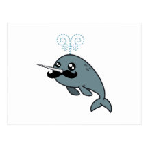Narwhalstache Postcards