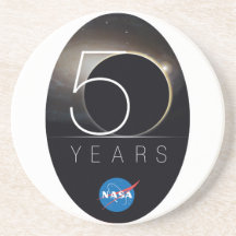 NASA 50th Anniversary Drink Coaster