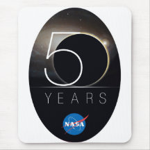 NASA 50th Anniversary Logo Mouse Pad