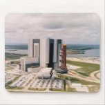 NASA Aerial view Apollo 11 Saturn V rollout Mouse Pad