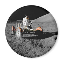NASA Apollo 17 Lunar Roving Vehicle Refrigerator Magnet