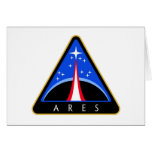 NASA Ares Rocket Logo Greeting Cards