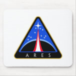 NASA Ares Rocket Logo mousepads